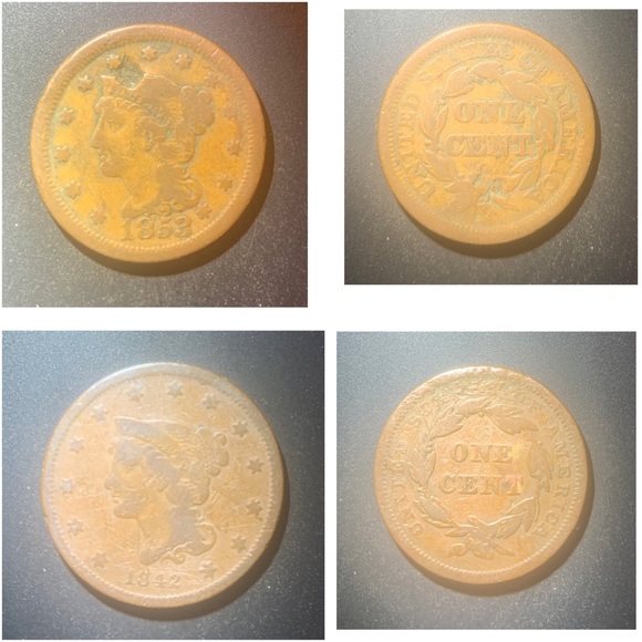 Set of 20 Old Coins 1820-1854 - Picture 1 of 15